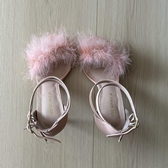 Women's Pink Sandals - Picture 2 of 5